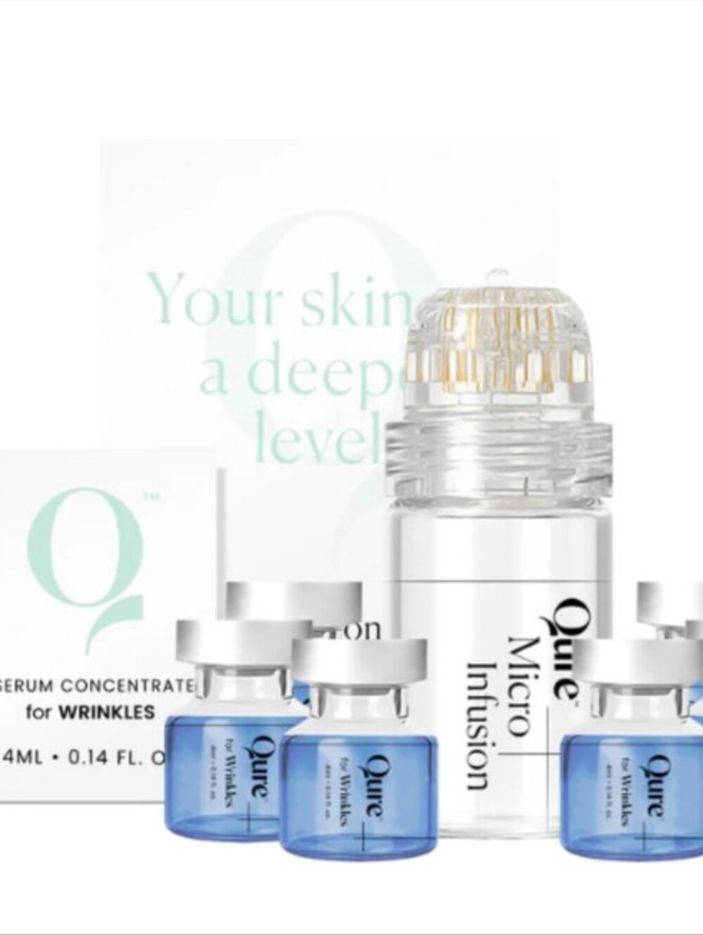 QURE Micro-Infusion Facial System / Brand NEW/ SEALED